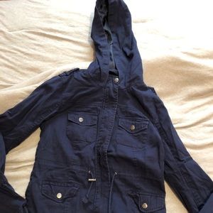 Navy blue jacket